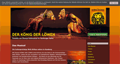 Desktop Screenshot of koenig-der-loewen.info